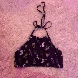 Modcloth - Padded Cactus Bikini Top